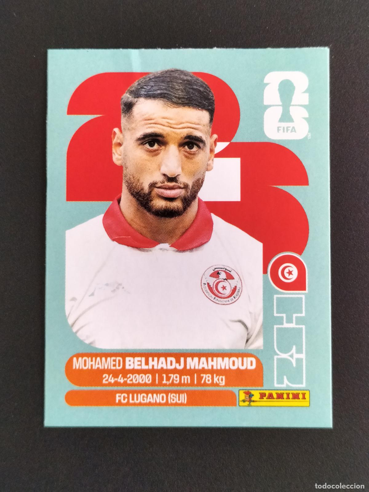 Cromos de f&uacute;tbol: TUN EXTRA BELHADJ MAHMOUD TUNEZ CROMOS STICKER UPDATE MUNDIAL 26 2026 FIFA WORLD CUP PANINI