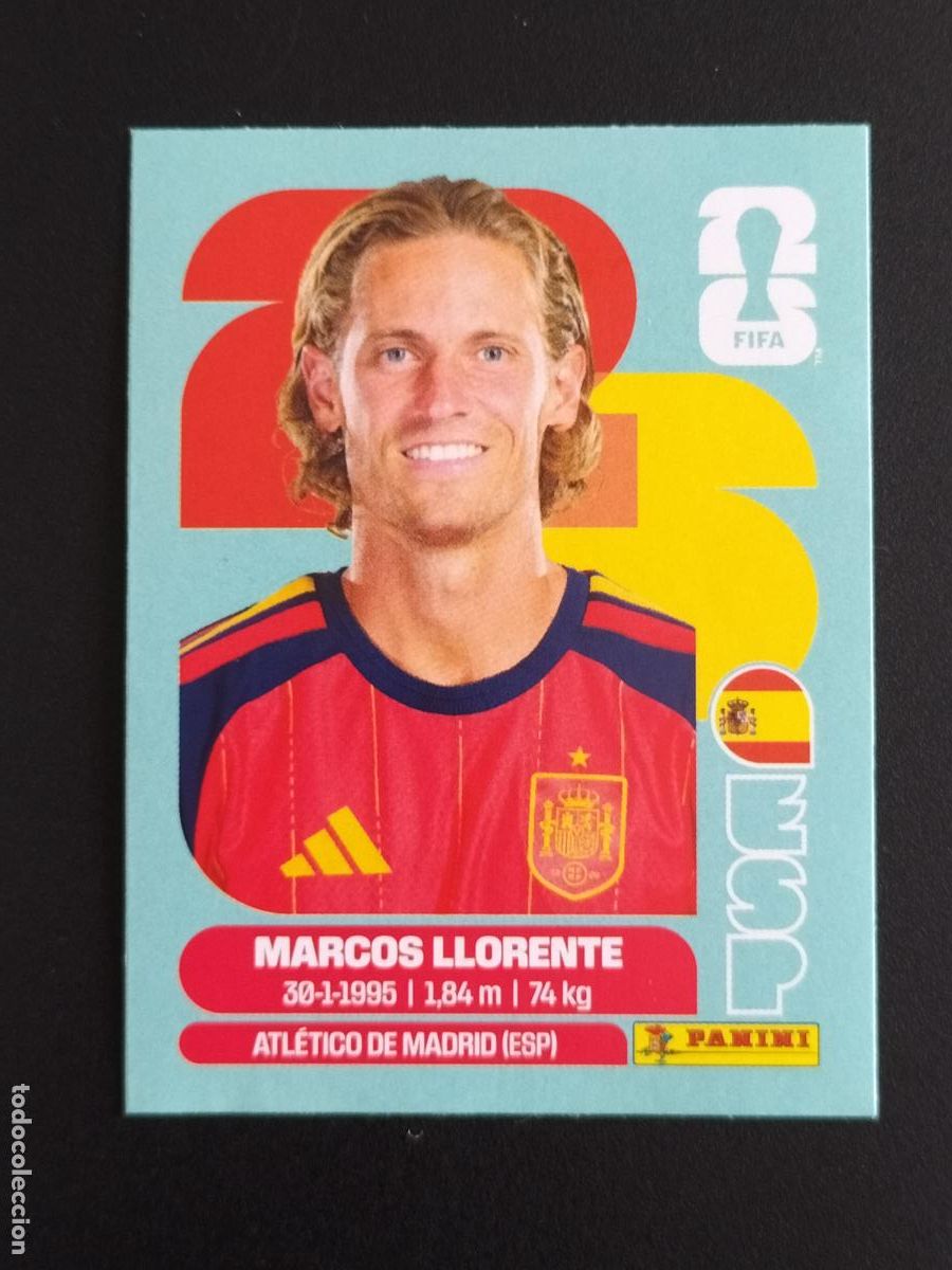 Cromos de Futebol: ESP EXTRA MARCOS LLORENTE ESPA&Ntilde;A CROMOS STICKER UPDATE MUNDIAL 26 2026 FIFA WORLD CUP PANINI