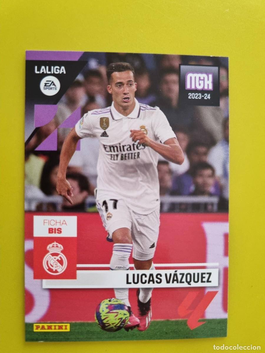 Cromos de f&uacute;tbol: CROMO FUTBOL MEGACRACKS 248 BIS LUCAS VAZQUEZ REAL MADRID 23 24 2023 2024 AR1026