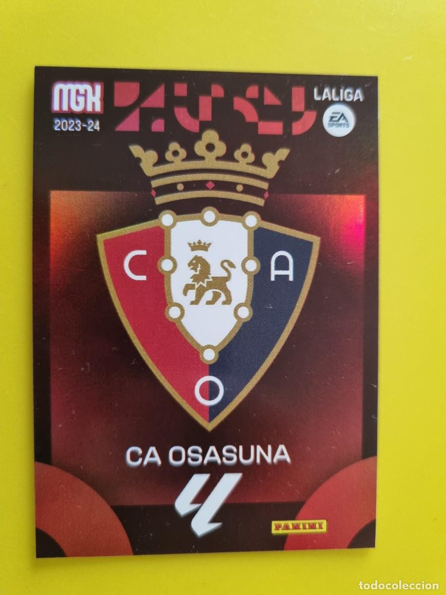 Cromos de f&uacute;tbol: CROMO FUTBOL MEGACRACKS 271 ESCUDO CA OSASUNA 23 24 2023 2024 AR1026