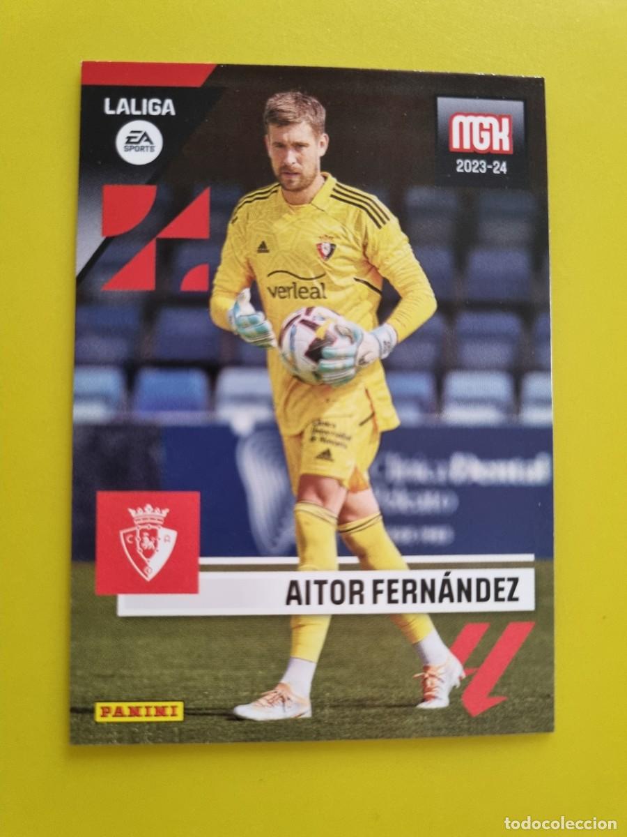 Cromos de f&uacute;tbol: CROMO FUTBOL MEGACRACKS 273 AITOR FERNANDEZ CA OSASUNA 23 24 2023 2024 AR1026