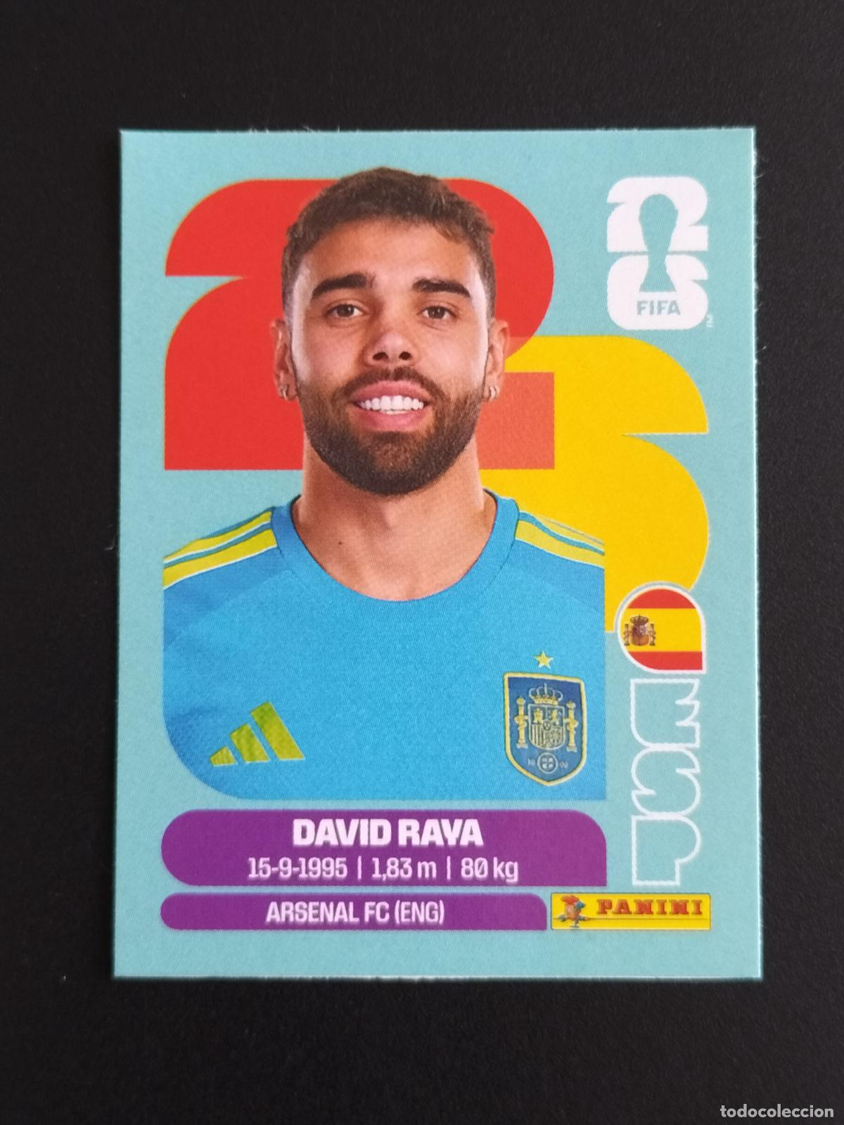 Figurine di Calcio: ESP J1 EXTRA JUGON DAVID RAYA ESPA&Ntilde;A STICKER UPDATE MUNDIAL 26 2026 FIFA WORLD CUP PANINI