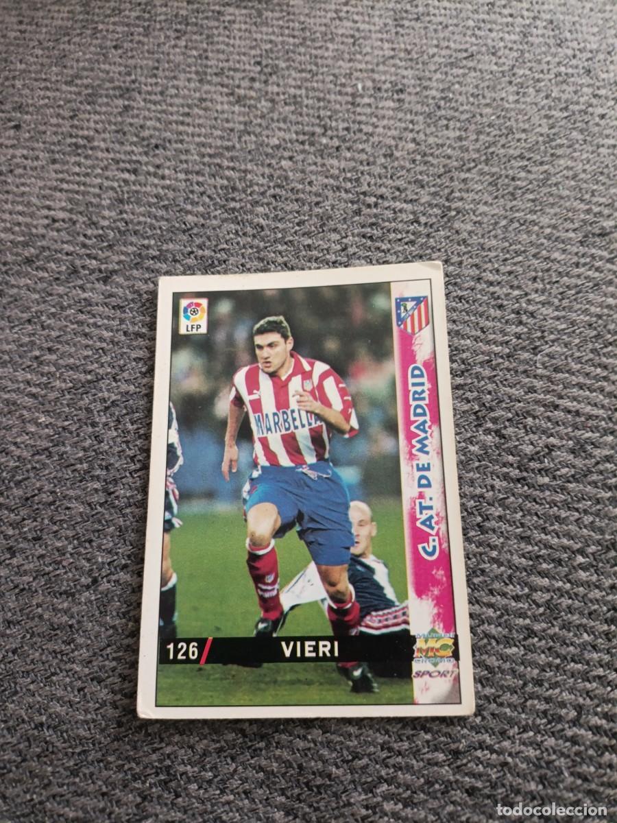 Figurine di Calcio: Vieri Atl&eacute;tico de Madrid mundicromo 98/99