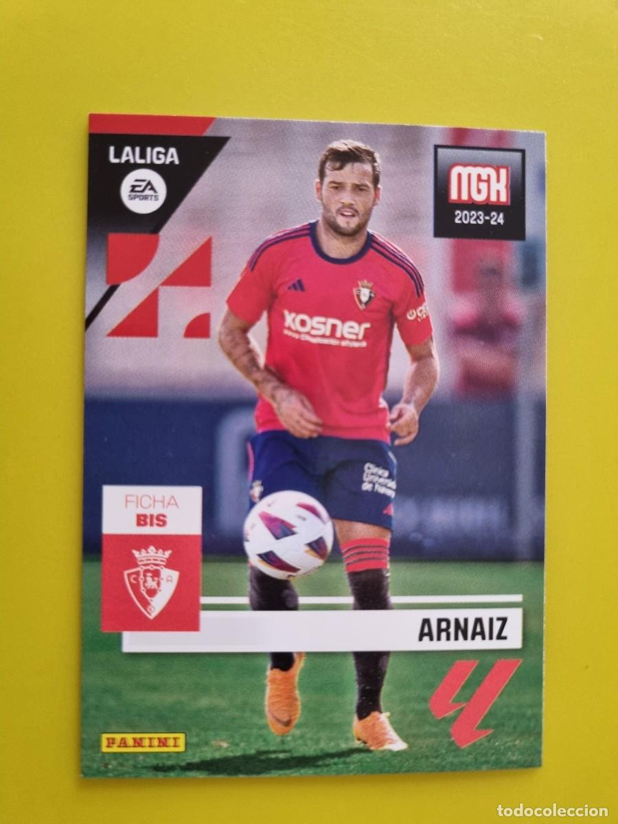 Cromos de f&uacute;tbol: CROMO FUTBOL MEGACRACKS 288 BIS ARNAIZ CA OSASUNA 23 24 2023 2024 AR1026