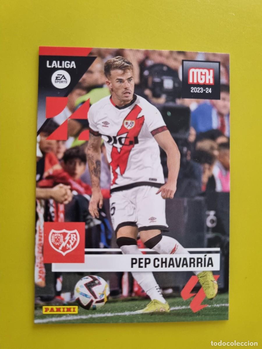 Cromos de f&uacute;tbol: CROMO FUTBOL MEGACRACKS 296 PEP CHAVARRIA RAYO VALLECANO 23 24 2023 2024 AR1026