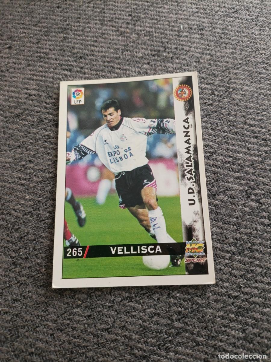 Cromos de f&uacute;tbol: Vellisca Salamanca mundicromo 98/99