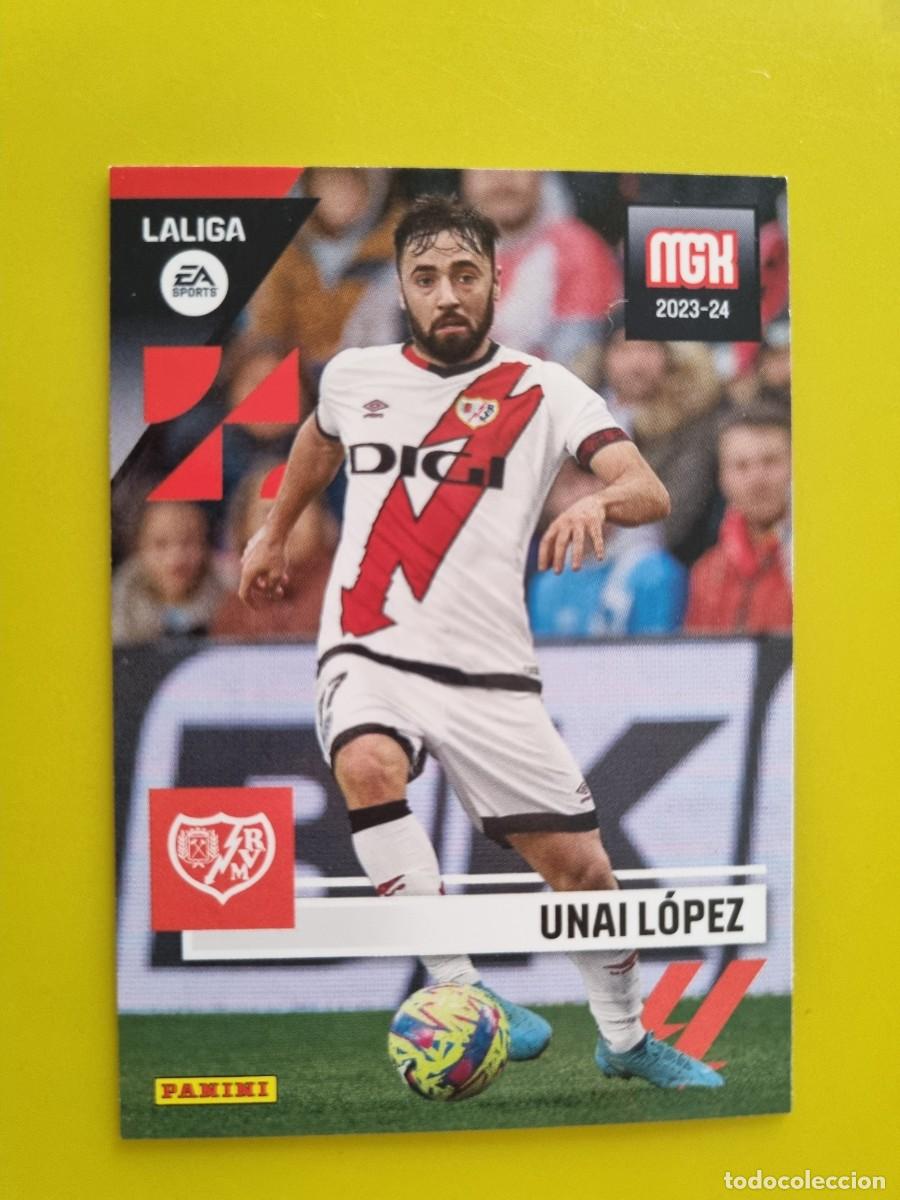Cromos de f&uacute;tbol: CROMO FUTBOL MEGACRACKS 297 UNAI LOPEZ RAYO VALLECANO 23 24 2023 2024 AR1026