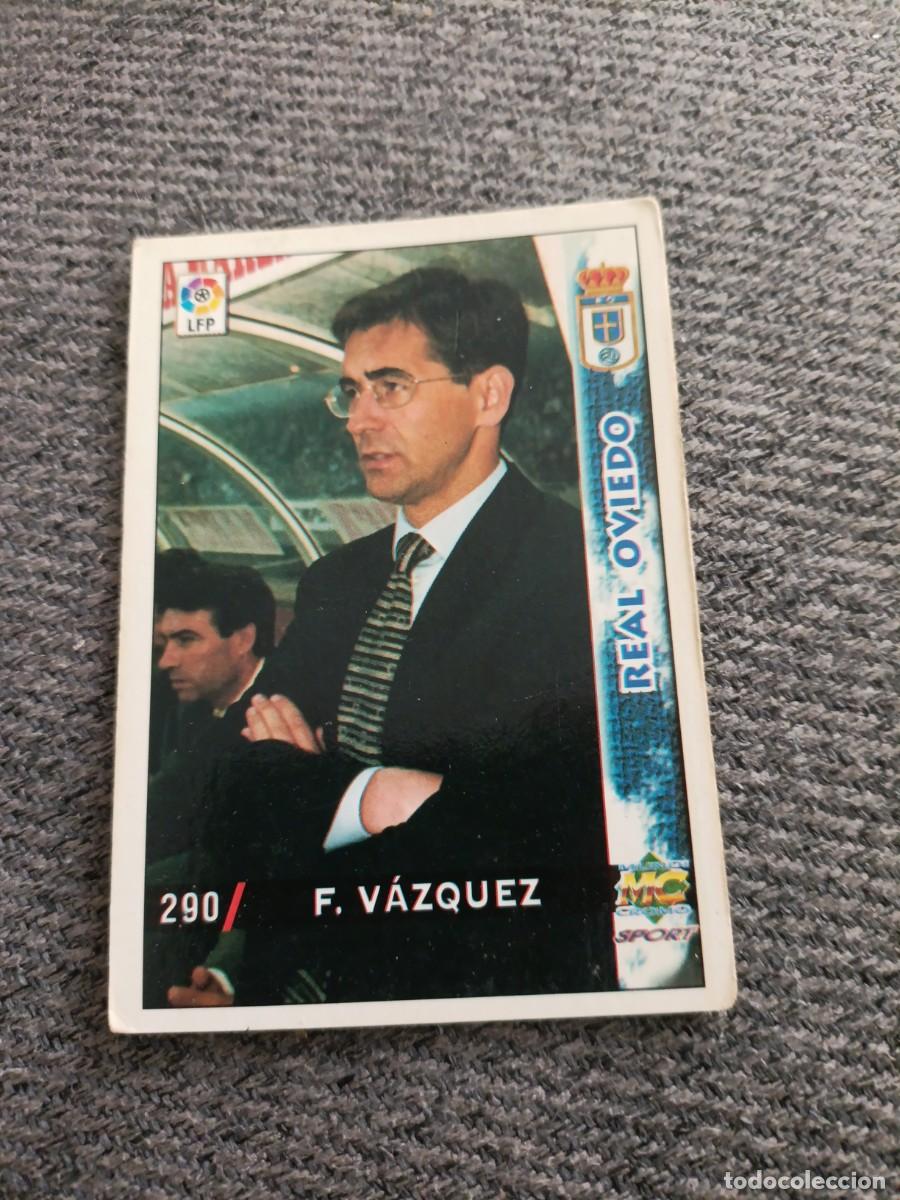 Cromos de f&uacute;tbol: Fernando V&aacute;zquez Oviedo mundicromo 98/99