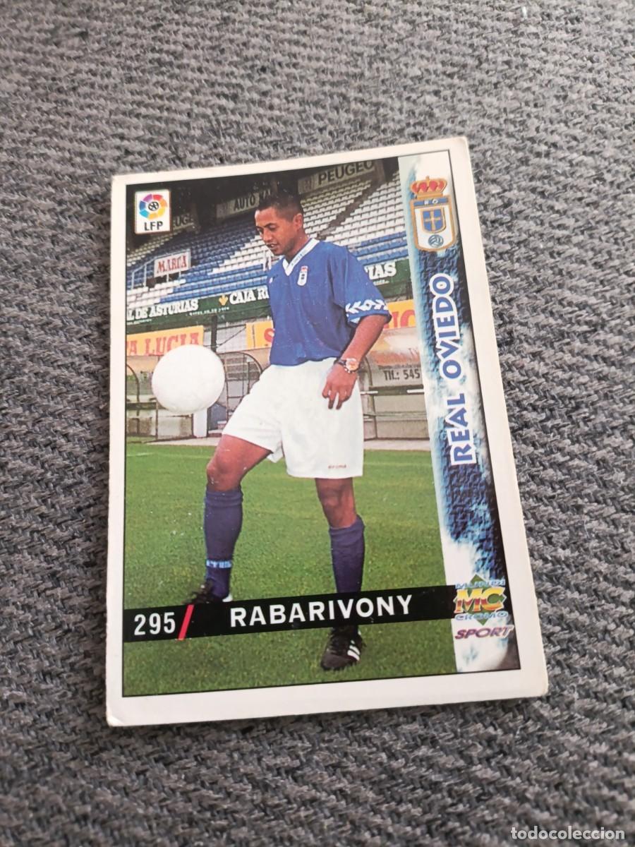 Cromos de f&uacute;tbol: Rabarivony Oviedo mundicromo 98/99