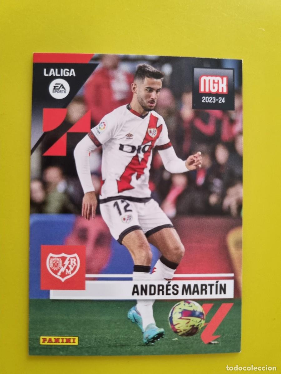 Cromos de f&uacute;tbol: CROMO FUTBOL MEGACRACKS 301 ANDRES MARTIN RAYO VALLECANO 23 24 2023 2024 AR1026