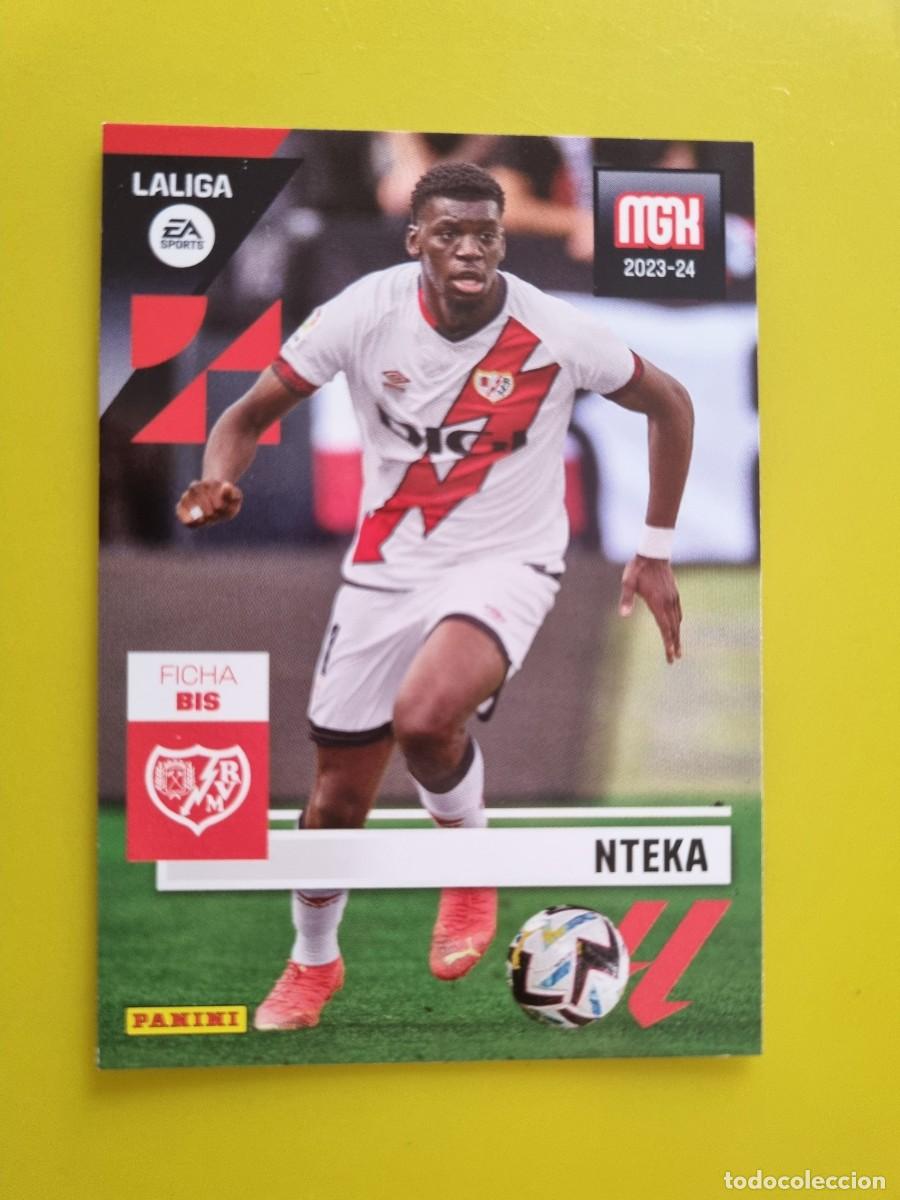 Cromos de f&uacute;tbol: CROMO FUTBOL MEGACRACKS 301 BIS NTEKA RAYO VALLECANO 23 24 2023 2024 AR1026