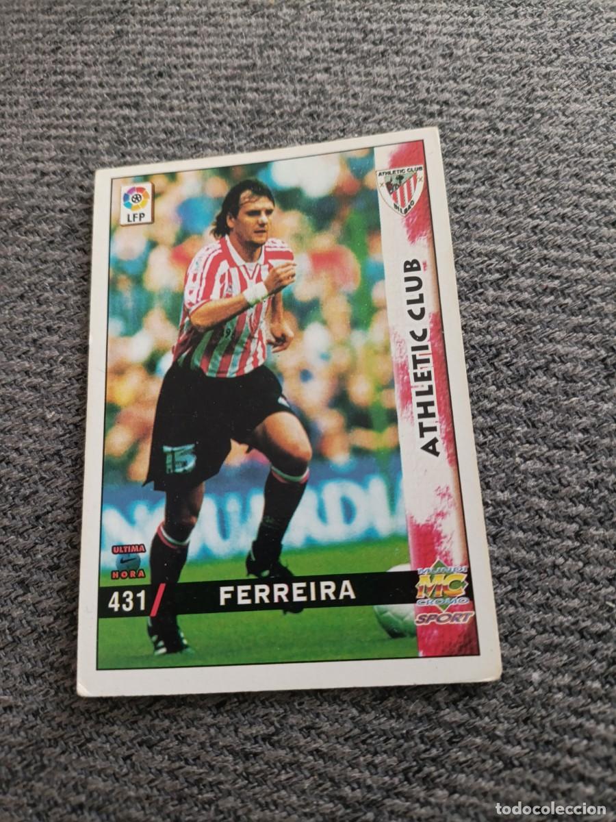 Cromos de f&uacute;tbol: Ferreira Athletic club de Bilbao mundicromo 98/99