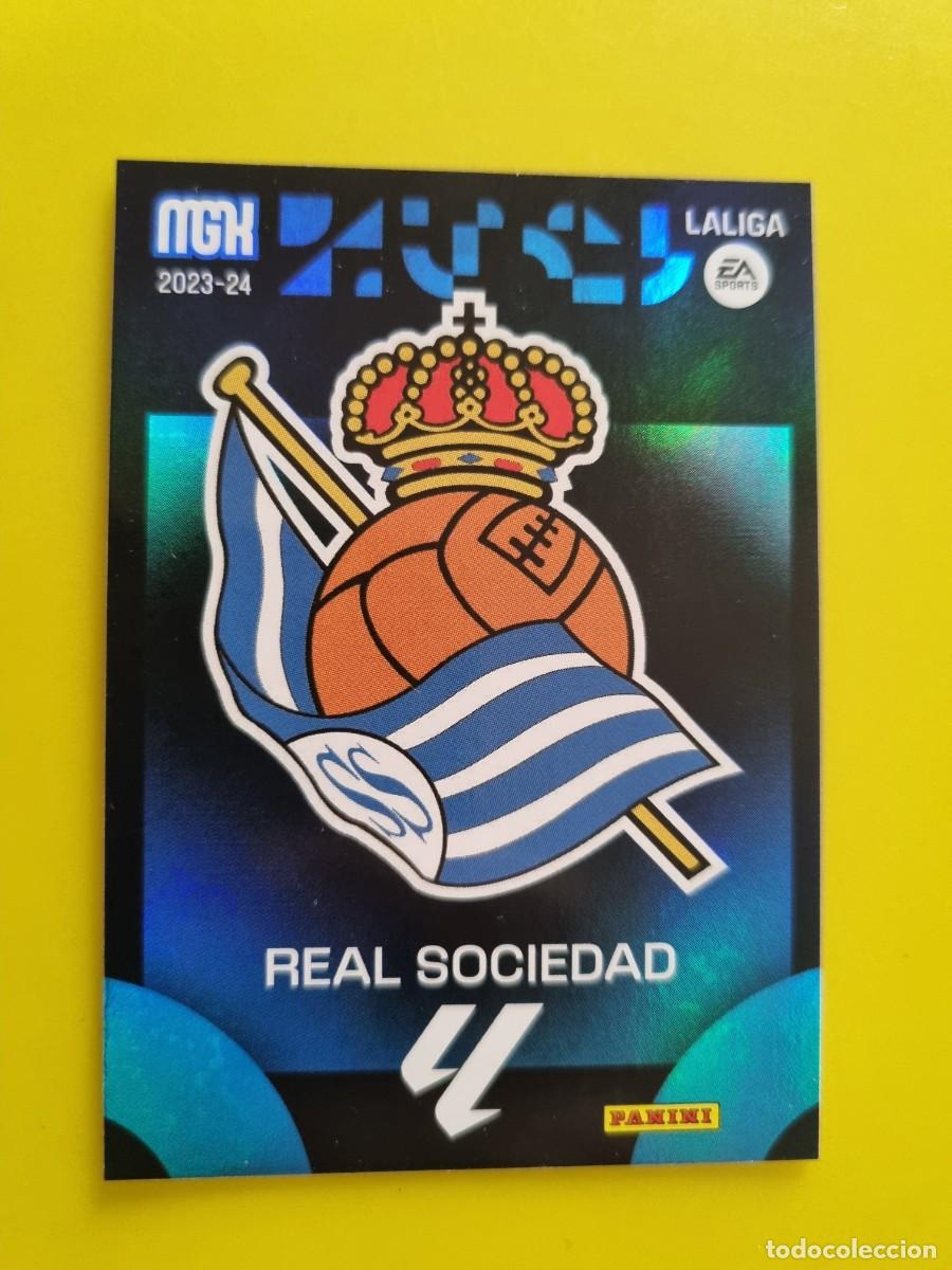 Cartes &agrave; collectionner de Football: CROMO FUTBOL MEGACRACKS 307 ESCUDO REAL SOCIEDAD 23 24 2023 2024 AR1026