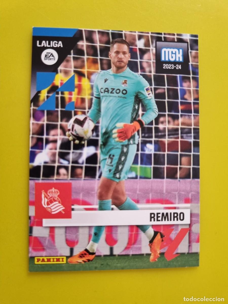 Fu&szlig;ball-Sticker: CROMO FUTBOL MEGACRACKS 308 REMIRO REAL SOCIEDAD 23 24 2023 2024 AR1026