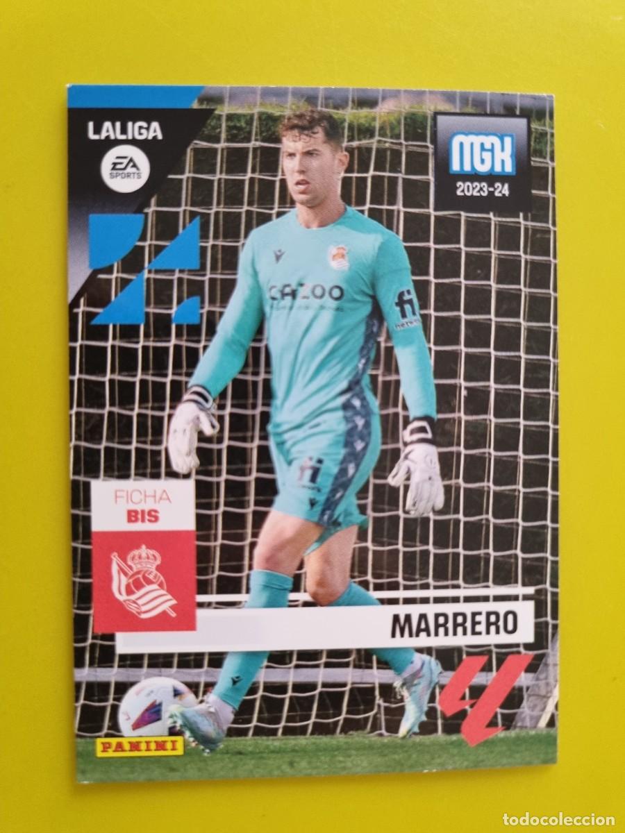 Cromos de f&uacute;tbol: CROMO FUTBOL MEGACRACKS 309 BIS MARRERO REAL SOCIEDAD 23 24 2023 2024 AR1026