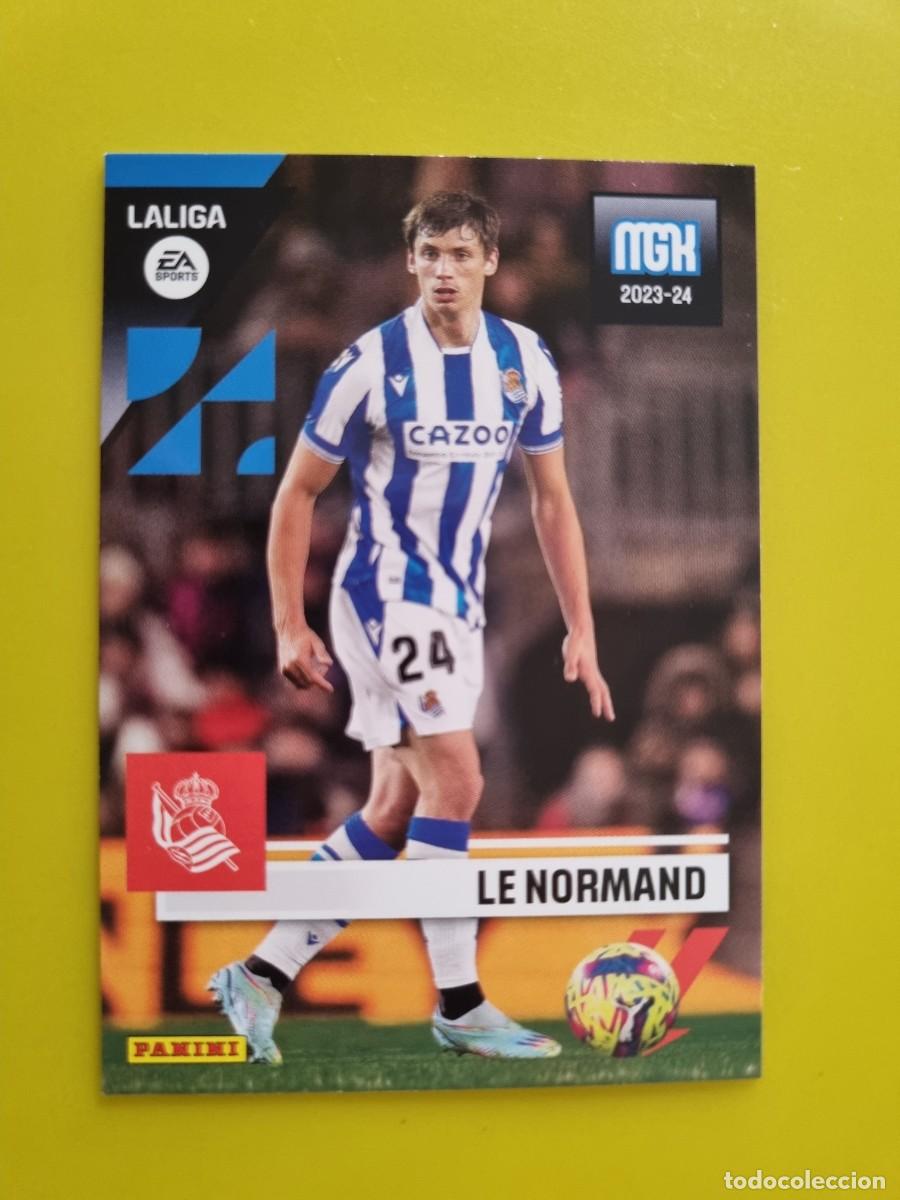 Figurine di Calcio: CROMO FUTBOL MEGACRACKS 312 LE NORMAND REAL SOCIEDAD 23 24 2023 2024 AR1026