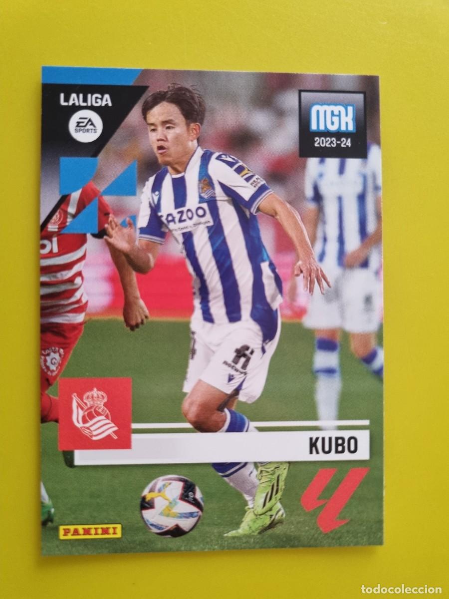 Cromos de f&uacute;tbol: CROMO FUTBOL MEGACRACKS 319 KUBO REAL SOCIEDAD 23 24 2023 2024 AR1026