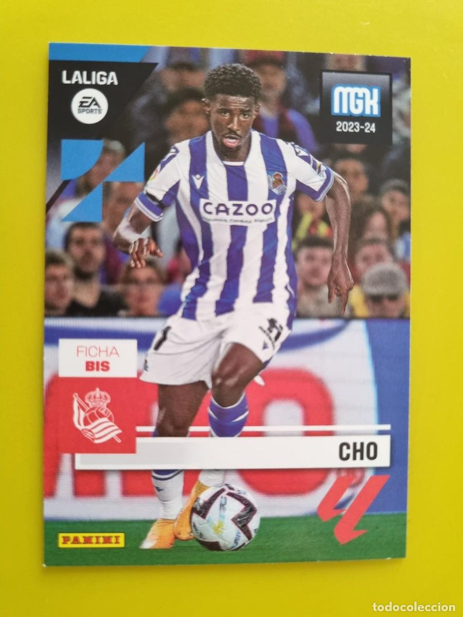 Cromos de f&uacute;tbol: CROMO FUTBOL MEGACRACKS 324 CHO REAL SOCIEDAD 23 24 2023 2024 AR1026