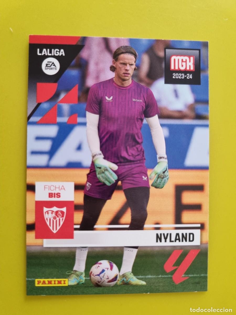 Cromos de f&uacute;tbol: CROMO FUTBOL MEGACRACKS 326 BIS NYLAND SEVILLA 23 24 2023 2024 AR1026