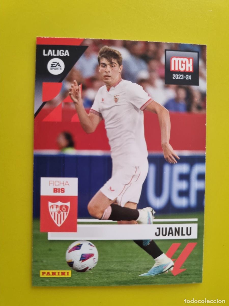 Cromos de f&uacute;tbol: CROMO FUTBOL MEGACRACKS 329 BIS JUANLU SEVILLA 23 24 2023 2024 AR1026