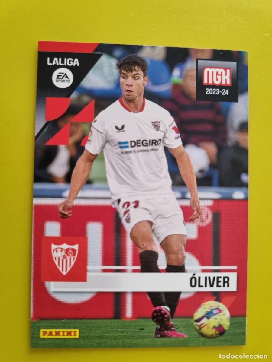 Cromos de f&uacute;tbol: CROMO FUTBOL MEGACRACKS 335 OLIVER SEVILLA 23 24 2023 2024 AR1026