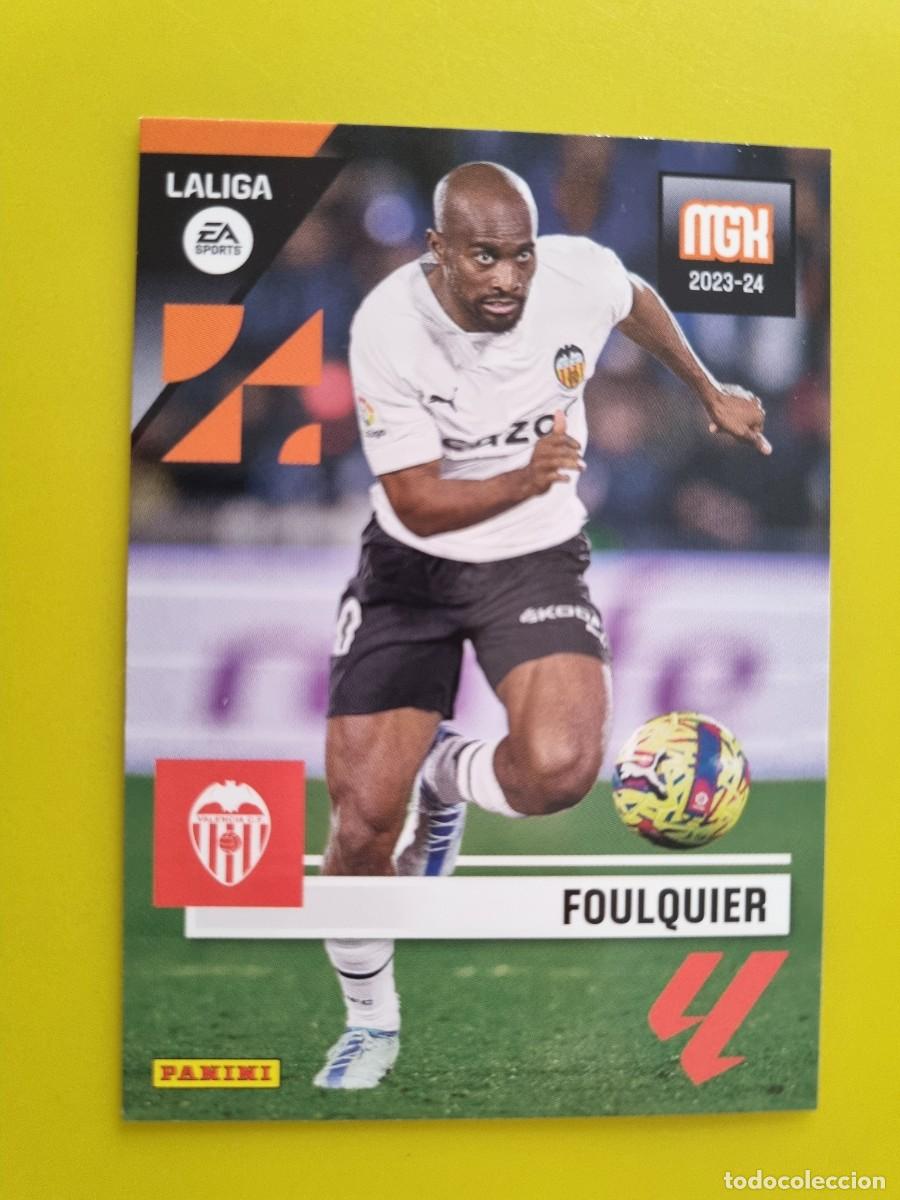 Cromos de f&uacute;tbol: CROMO FUTBOL MEGACRACKS 347 FOULQUIER VALENCIA CF 23 24 2023 2024 AR1026