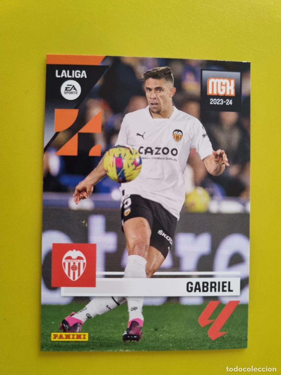 Cromos de f&uacute;tbol: CROMO FUTBOL MEGACRACKS 348 GABRIEL VALENCIA CF 23 24 2023 2024 AR1026