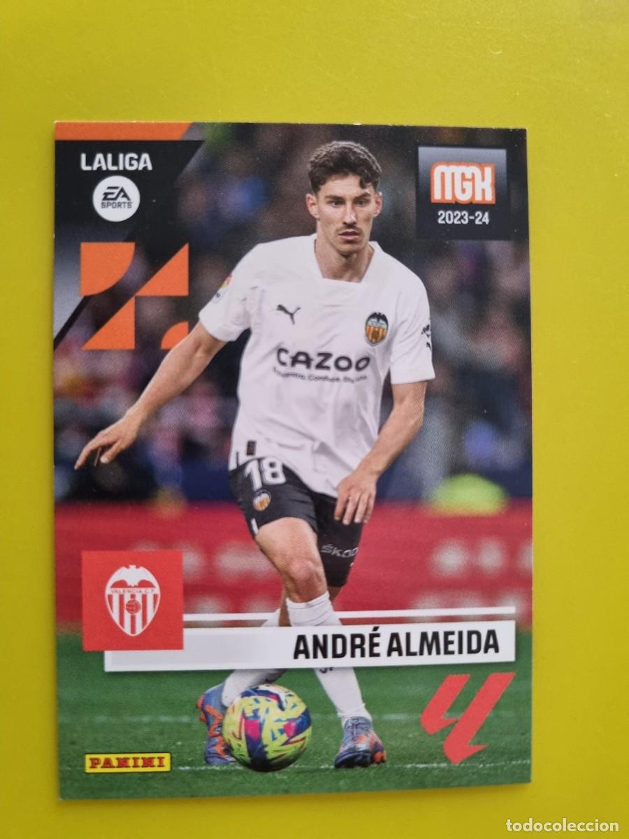 Cromos de f&uacute;tbol: CROMO FUTBOL MEGACRACKS 354 ANDRE ALMEIDA VALENCIA CF 23 24 2023 2024 AR1026