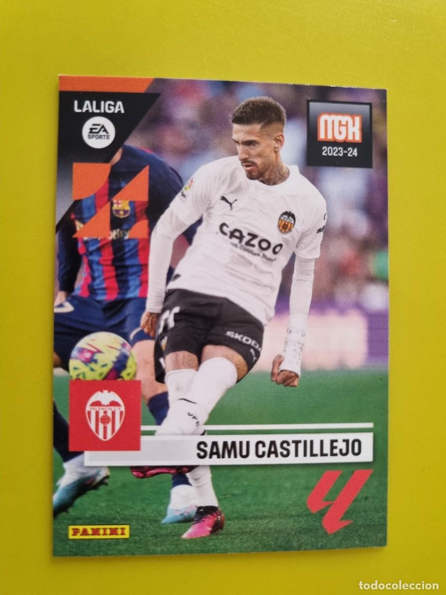 Cromos de f&uacute;tbol: CROMO FUTBOL MEGACRACKS 357 SAMU CASTILLEJO VALENCIA CF 23 24 2023 2024 AR1026