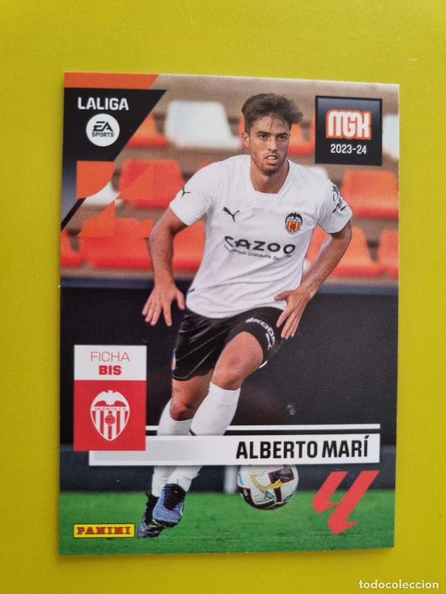 Cromos de f&uacute;tbol: CROMO FUTBOL MEGACRACKS 359 BIS ALBERTO MARI VALENCIA CF 23 24 2023 2024 AR1026