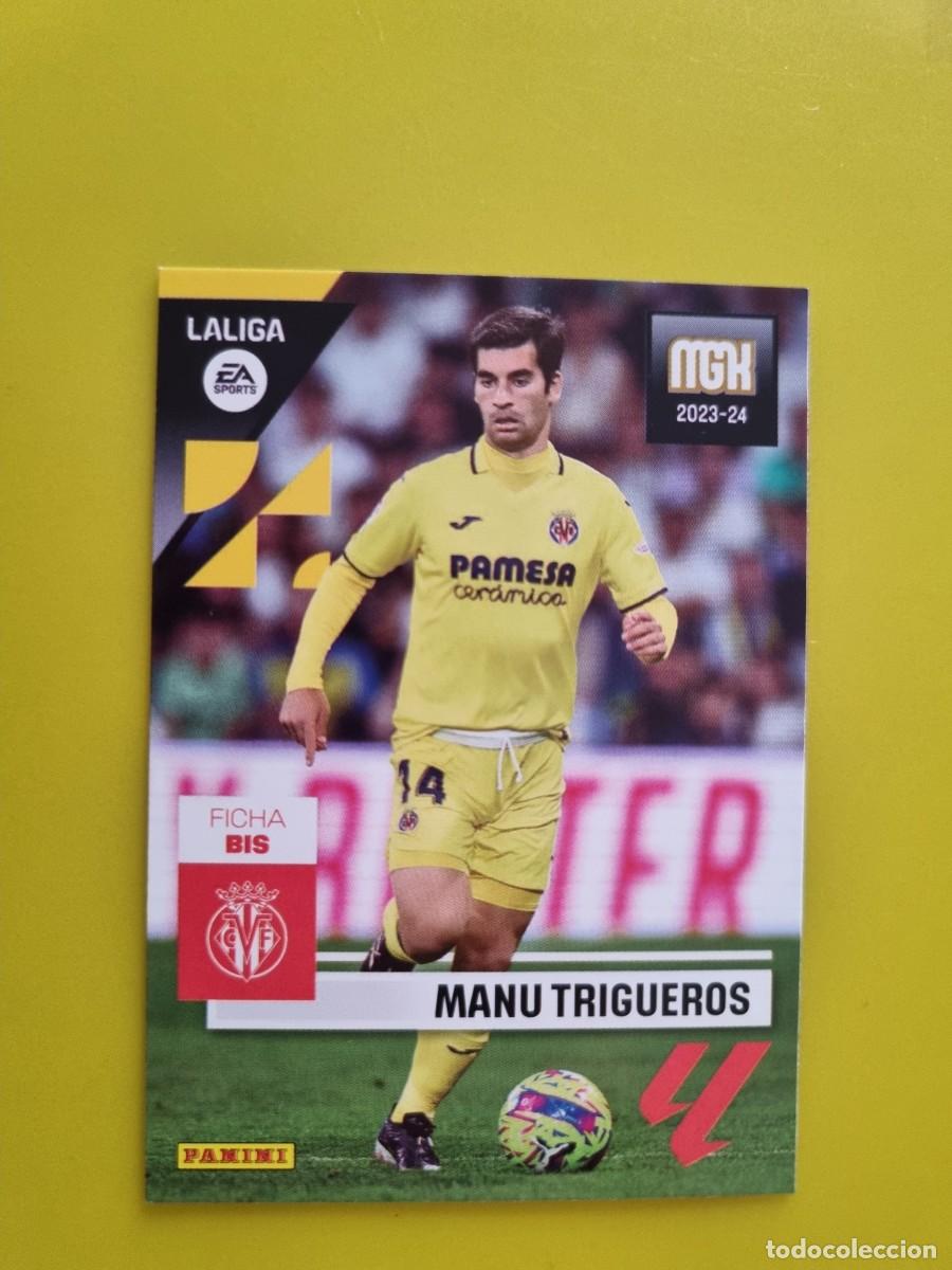 Cromos de f&uacute;tbol: CROMO FUTBOL MEGACRACKS 369 BIS MANU TRIGUEROS VILLARREAL CF 23 24 2023 2024 AR1026