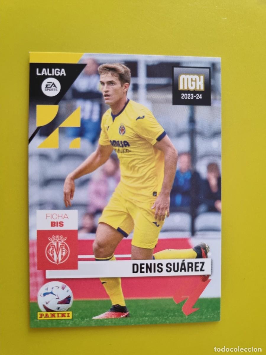 Cromos de f&uacute;tbol: CROMO FUTBOL MEGACRACKS 371 BIS DENIS SUAREZ VILLARREAL CF 23 24 2023 2024 AR1026