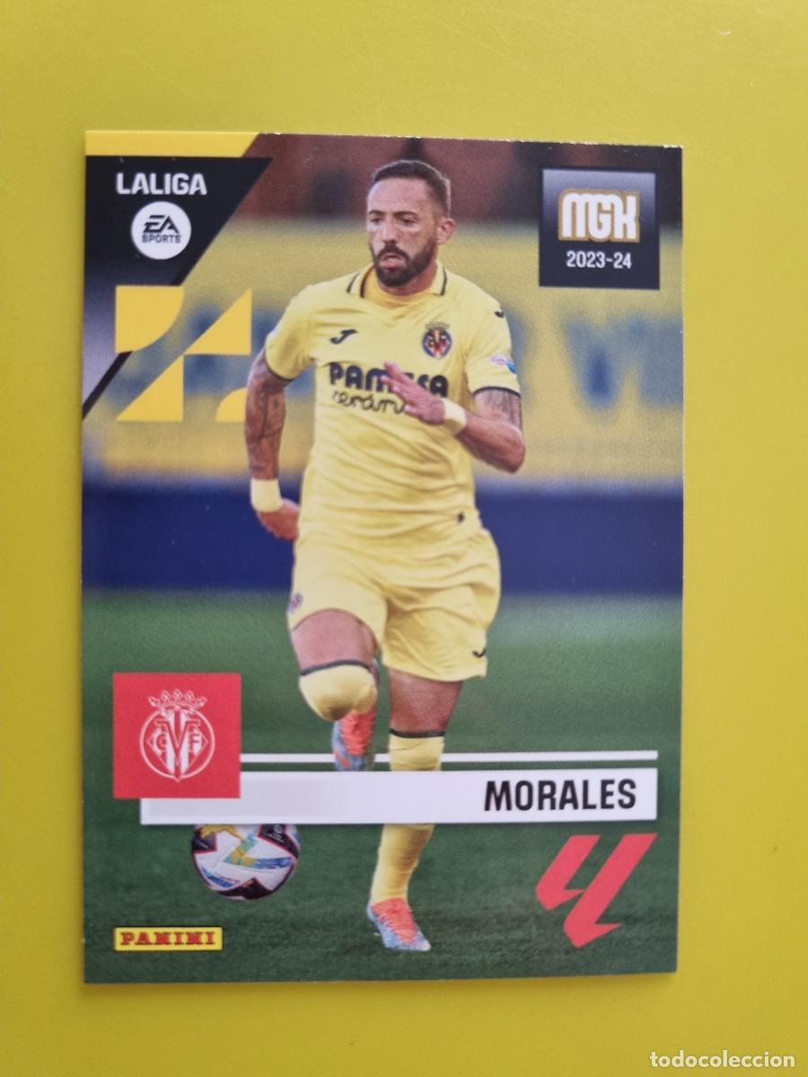 Cromos de f&uacute;tbol: CROMO FUTBOL MEGACRACKS 376 MORALES VILLARREAL CF 23 24 2023 2024 AR1026