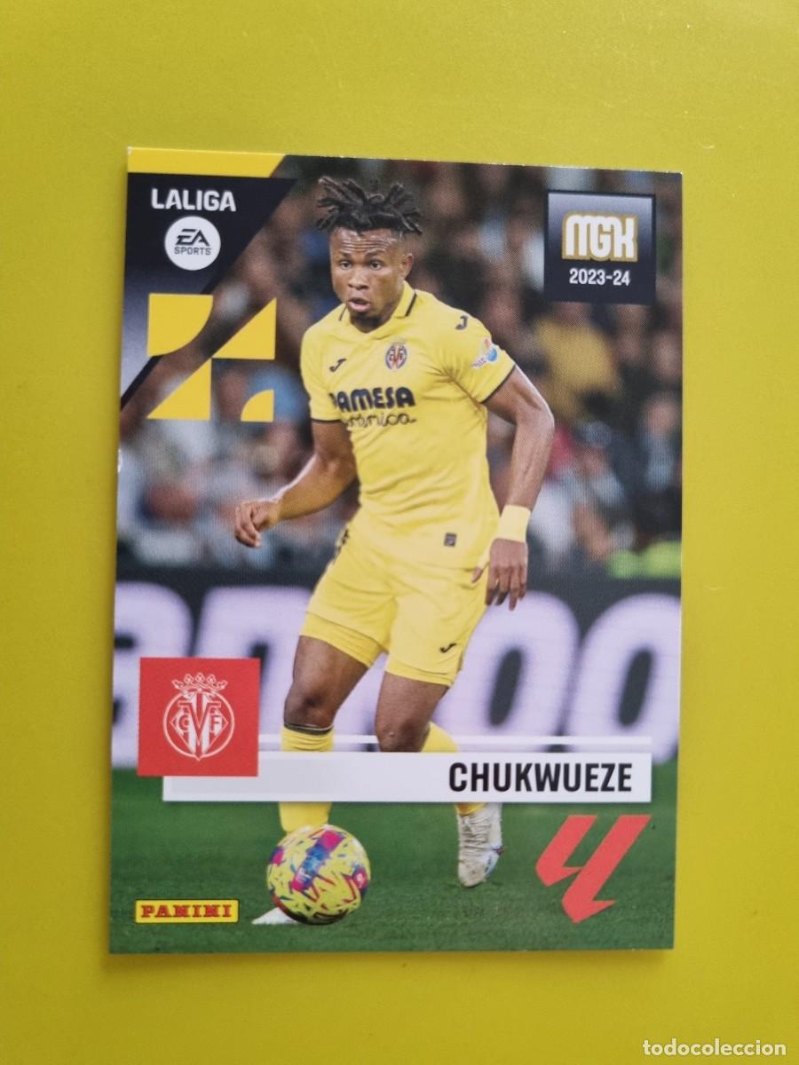Cromos de f&uacute;tbol: CROMO FUTBOL MEGACRACKS 378 CHUKWUEZE VILLARREAL CF 23 24 2023 2024 AR1026