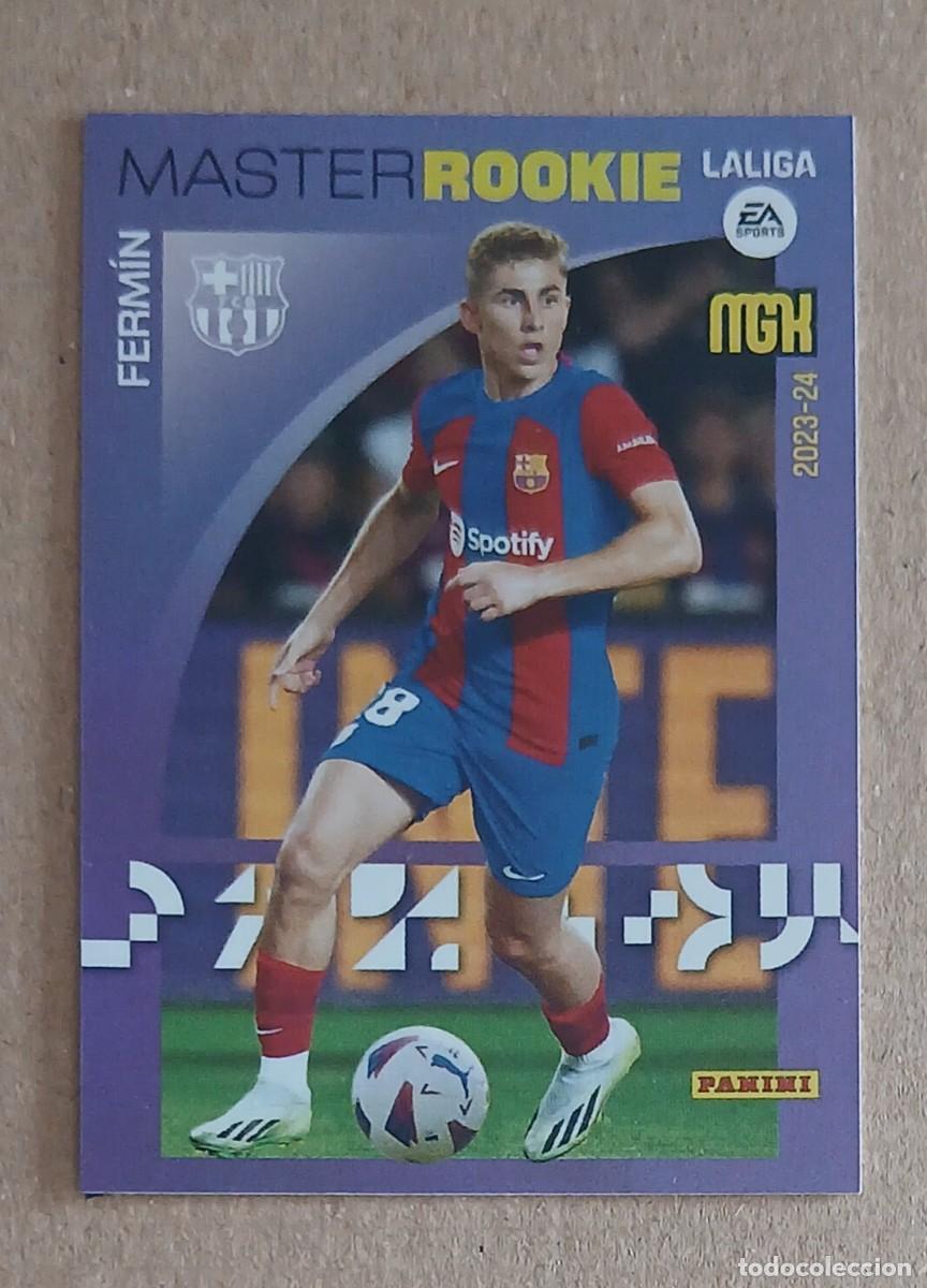 Cromos de f&uacute;tbol: CROMO n&ordm; 511 FERMIN BARCELONA MASTER ROOKIE MEGACRACKS 2023-2024 DE PANINI. Nuevo de sobre..