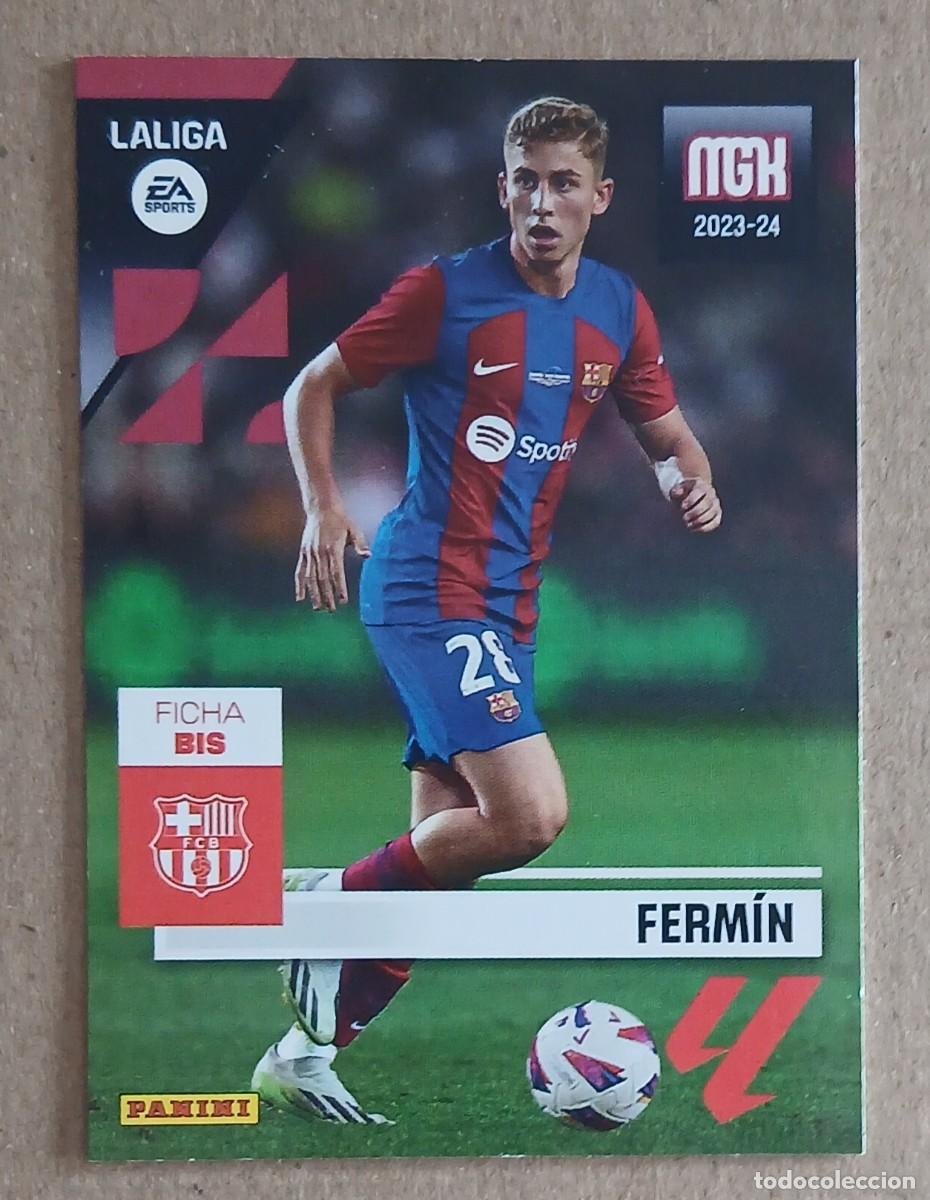 Cromos de f&uacute;tbol: CROMO n&ordm; 106 BIS FERMIN BARCELONA ROOKIE MEGACRACKS 2023-2024 DE PANINI. Nuevo de sobre..