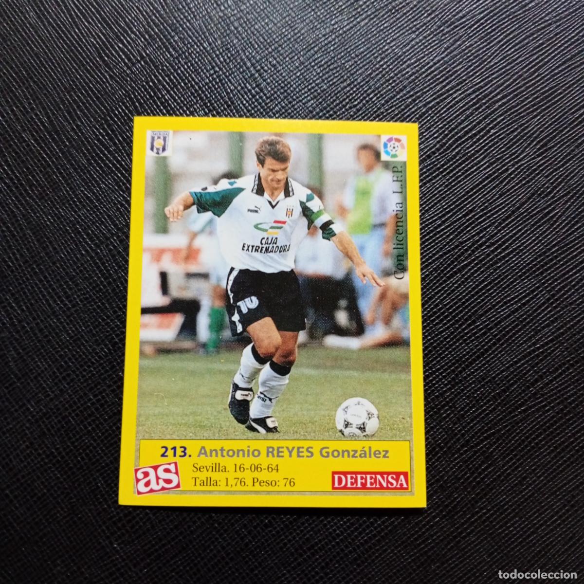 Cromos de f&uacute;tbol: 213 REYES MERIDA AS 1995 1996 CROMO FUTBOL LIGA 95 96 - SIN PEGAR - A96 PG505