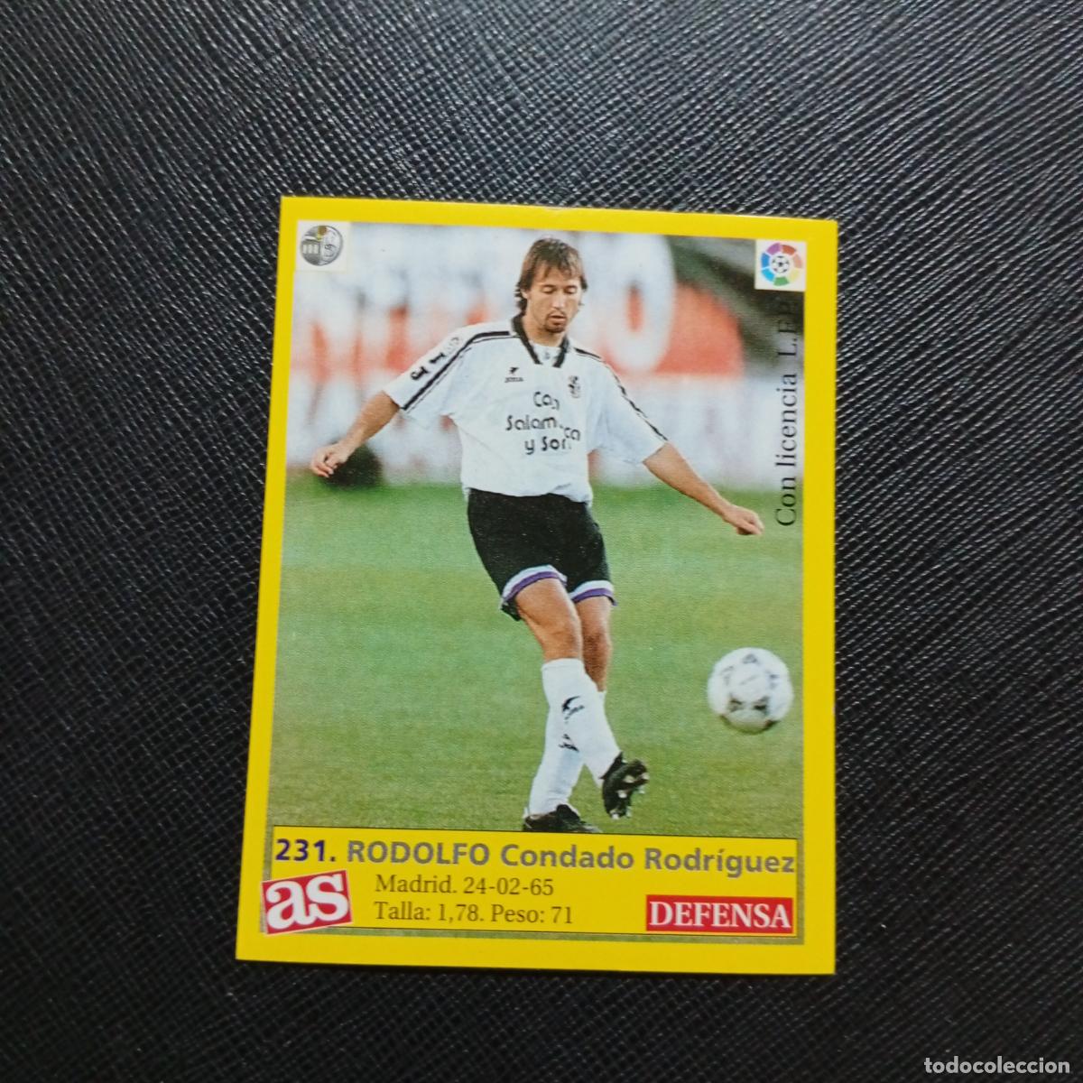 Cromos de f&uacute;tbol: 231 RODOLFO SALAMANCA AS 1995 1996 CROMO FUTBOL LIGA 95 96 - SIN PEGAR - A96 PG523