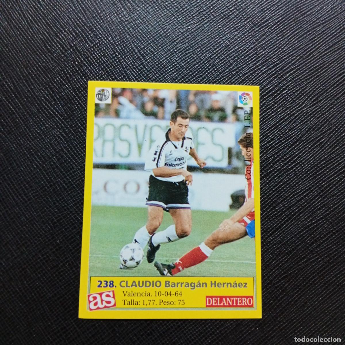 Cromos de f&uacute;tbol: 238 CLAUDIO SALAMANCA AS 1995 1996 CROMO FUTBOL LIGA 95 96 - SIN PEGAR - A96 PG523