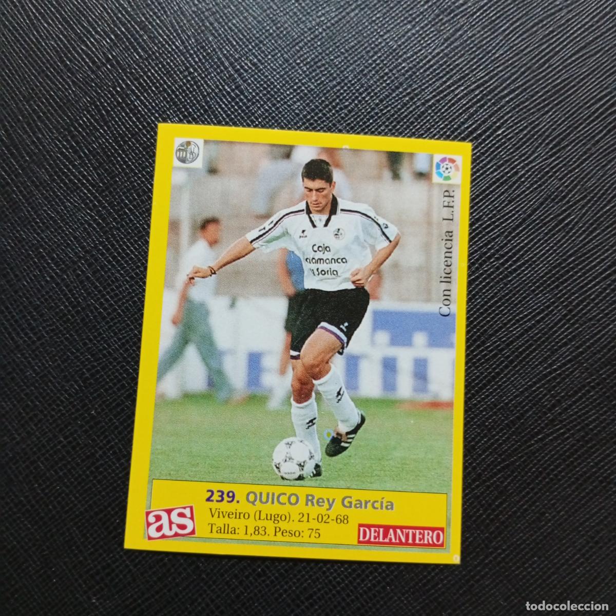 Cromos de f&uacute;tbol: 239 QUICO SALAMANCA AS 1995 1996 CROMO FUTBOL LIGA 95 96 - SIN PEGAR - A96 PG523