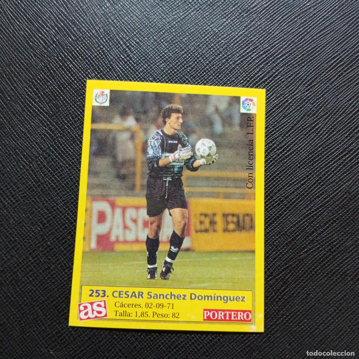 Cromos de f&uacute;tbol: 253 CESAR VALLADOLID AS 1995 1996 CROMO FUTBOL LIGA 95 96 - SIN PEGAR - A95 PG73
