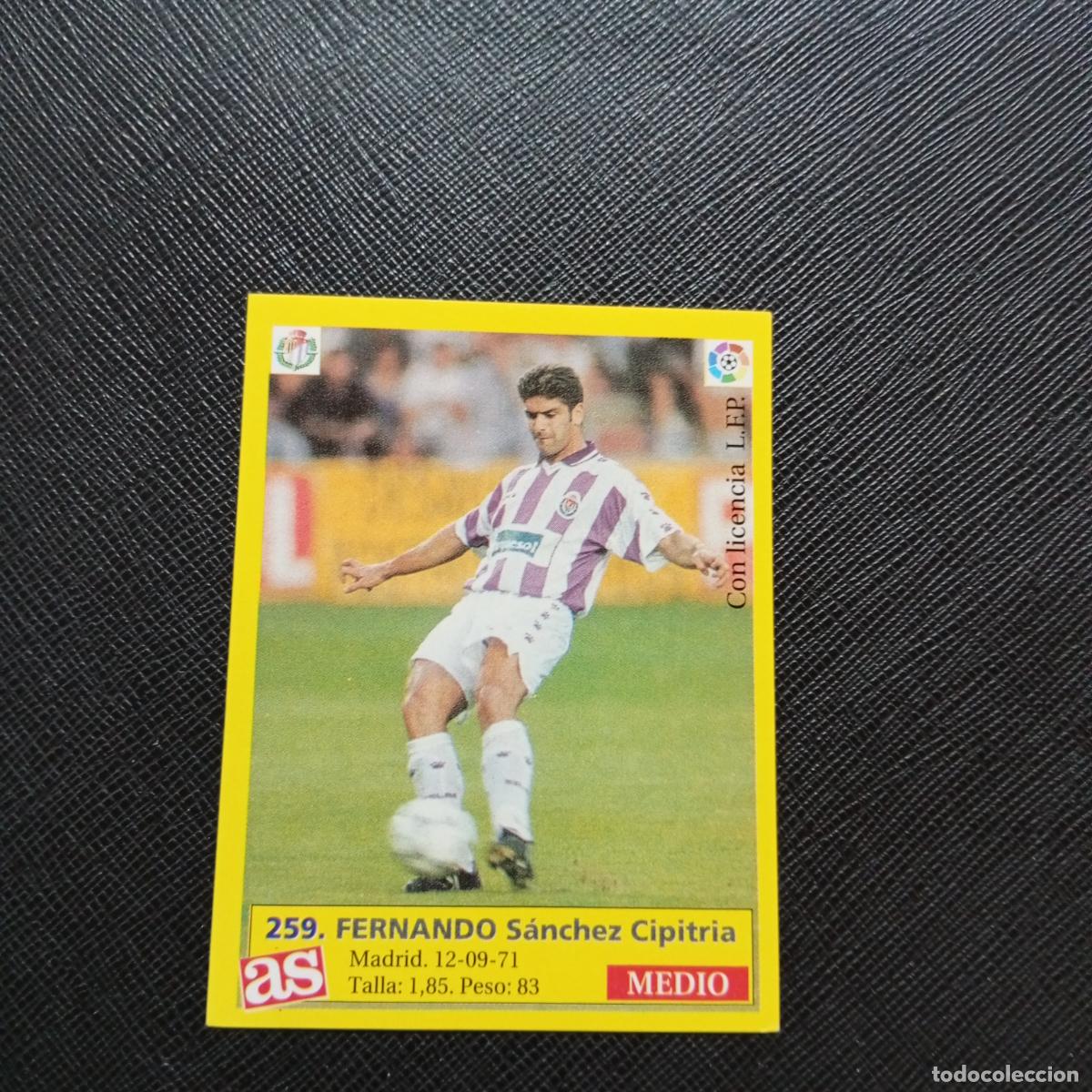 Cromos de f&uacute;tbol: 259 FERNANDO VALLADOLID AS 1995 1996 CROMO FUTBOL LIGA 95 96 - SIN PEGAR - A95 PG118