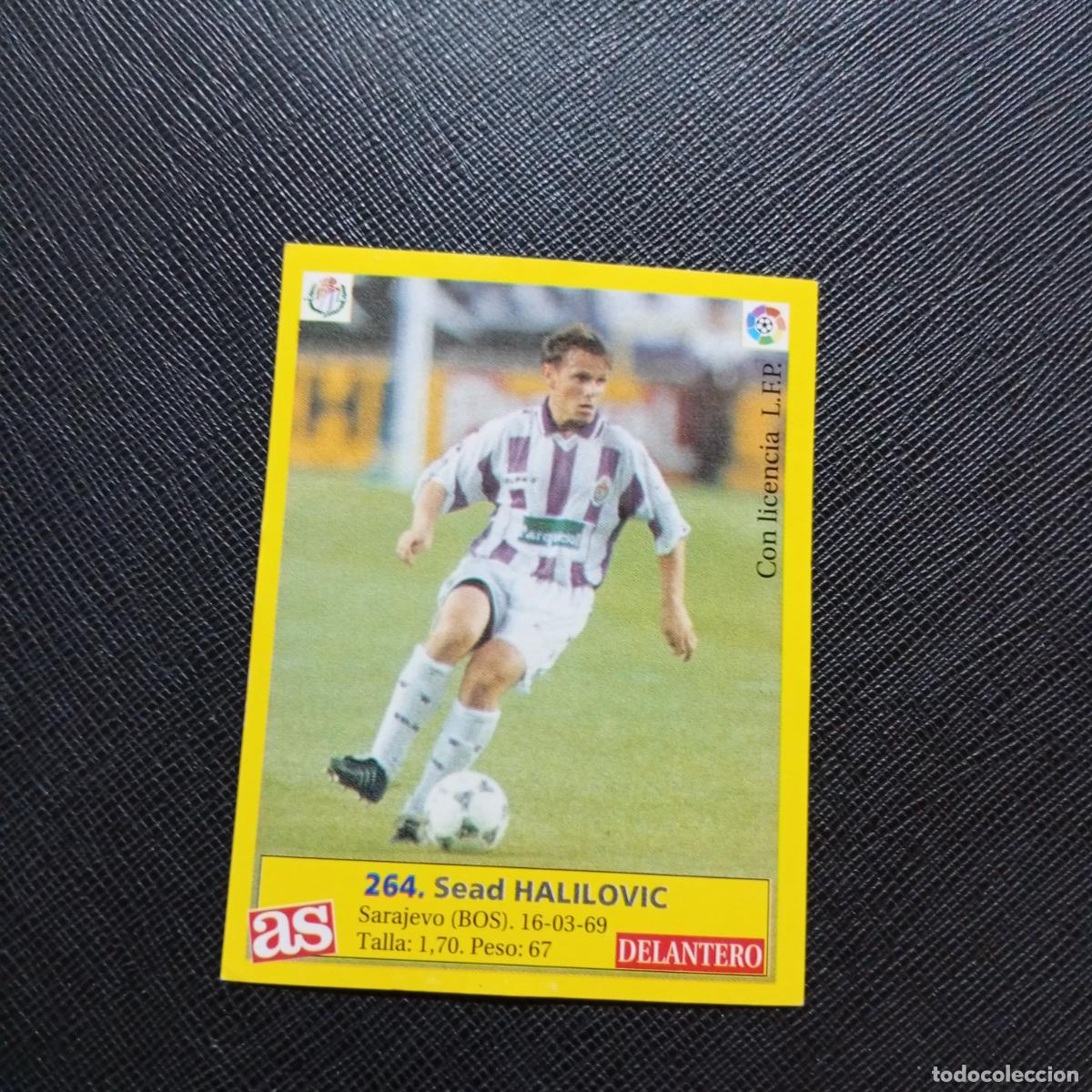 Cromos de f&uacute;tbol: 264 HALILOVIC VALLADOLID AS 1995 1996 CROMO FUTBOL LIGA 95 96 - SIN PEGAR - A95 PG172