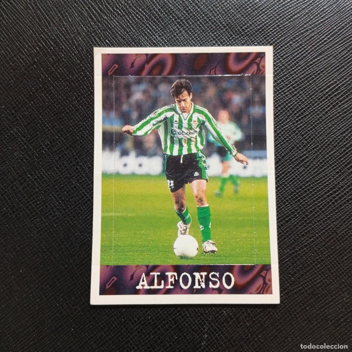 Cromos de f&uacute;tbol: ALFONSO REAL BETIS PANINI 1997 1998 CROMO 97 98 FUTBOL - SIN PEGAR - A95 PG199