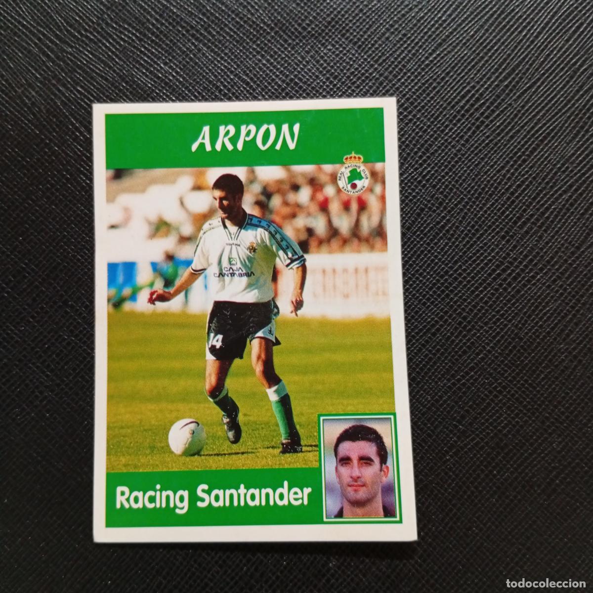 Cromos de f&uacute;tbol: 202 ARPON RACING SANTANDER PANINI 1997 1998 CROMO 97 98 FUTBOL - SIN PEGAR - A95 PG244