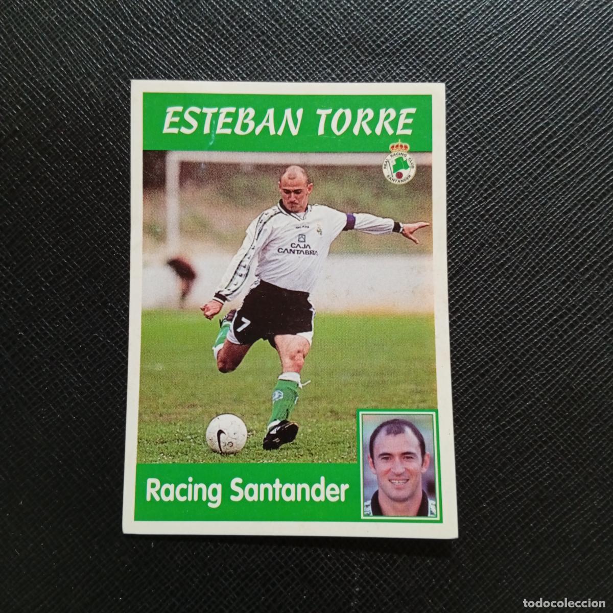 Cromos de f&uacute;tbol: 203 ESTEBAN TORRE RACING SANTANDER PANINI 1997 1998 CROMO 97 98 FUTBOL - SIN PEGAR - A95 PG253