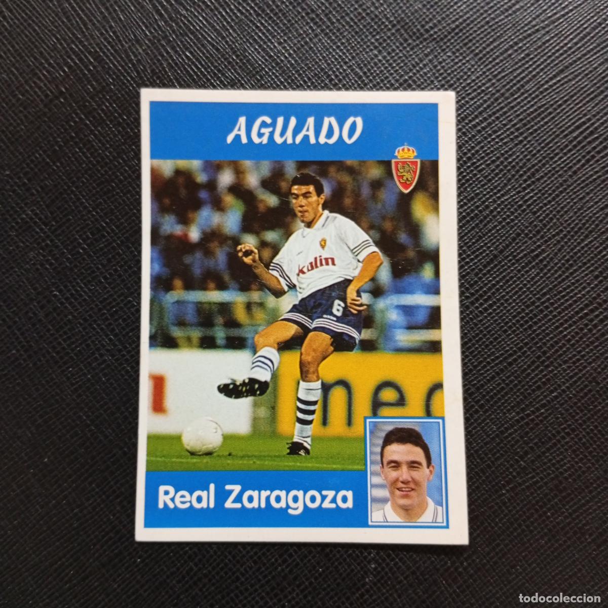 Cromos de f&uacute;tbol: 211 AGUADO ZARAGOZA PANINI 1997 1998 CROMO 97 98 FUTBOL - SIN PEGAR - A95 PG253