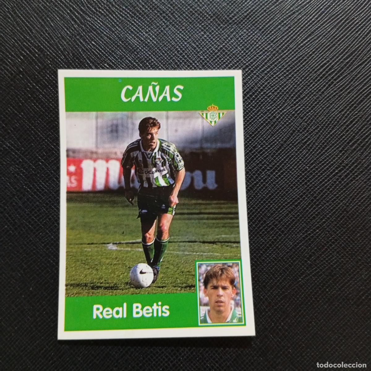 Cromos de f&uacute;tbol: 58 CA&Ntilde;AS REAL BETIS PANINI 1997 1998 CROMO 97 98 FUTBOL - SIN PEGAR - A95 PG271