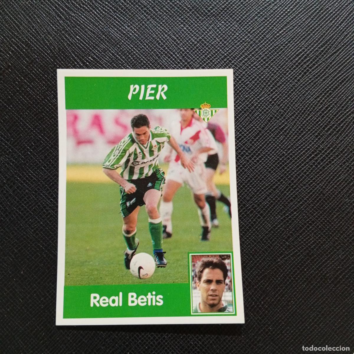 Cromos de f&uacute;tbol: 62 PIER REAL BETIS PANINI 1997 1998 CROMO 97 98 FUTBOL - SIN PEGAR - A95 PG271