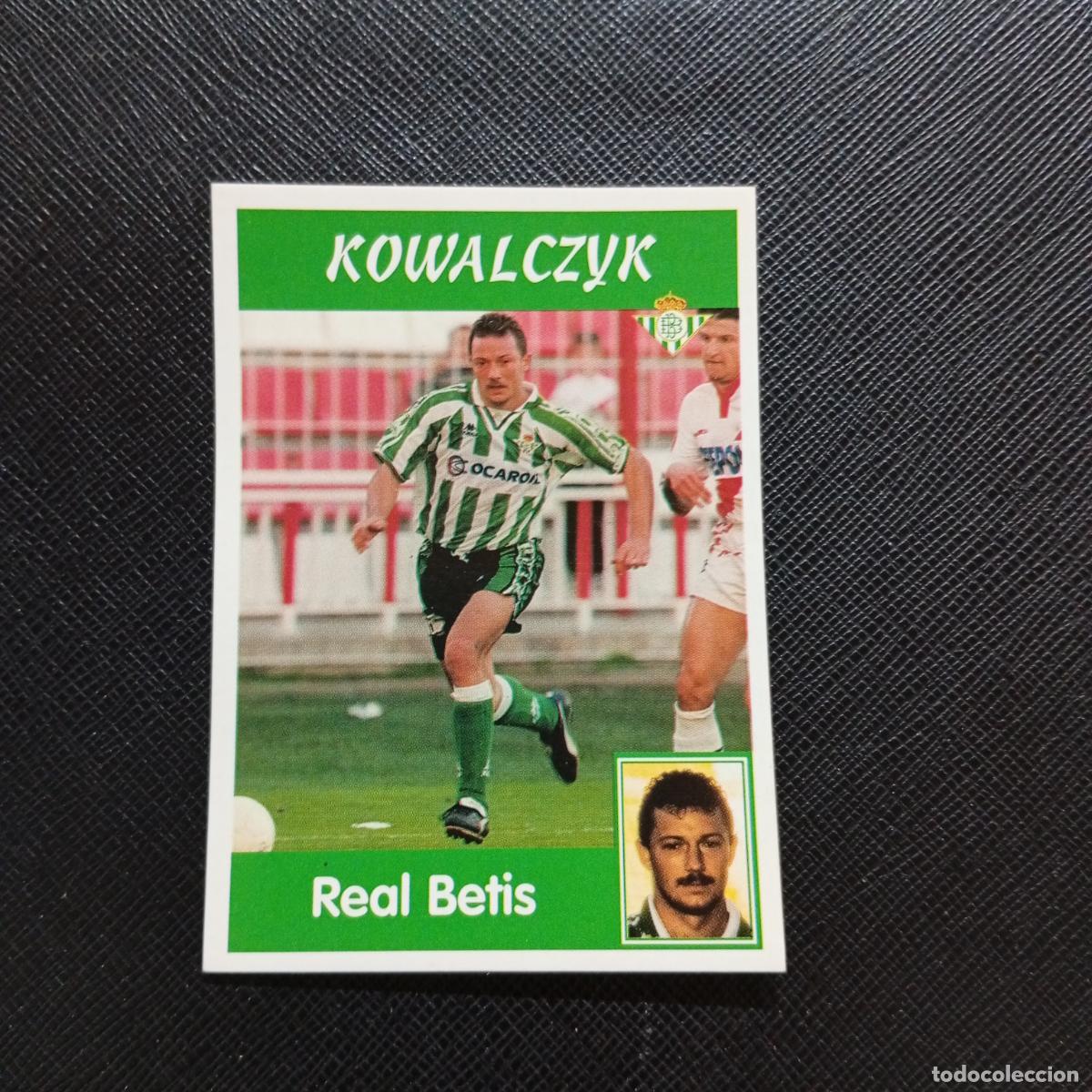 Cromos de f&uacute;tbol: 63 KOWALCZYK REAL BETIS PANINI 1997 1998 CROMO 97 98 FUTBOL - SIN PEGAR - A95 PG280